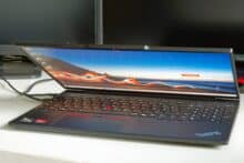 Lenovo Thinkpad E16 G2 Blickwinkeltest von oben