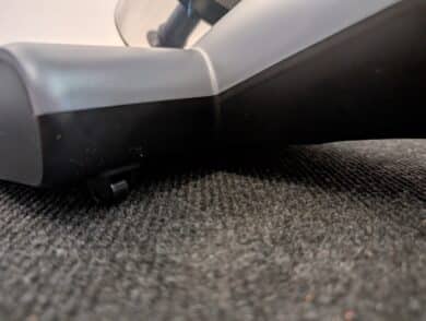 UV-Licht deaktiviert durch Kippen des Geräts