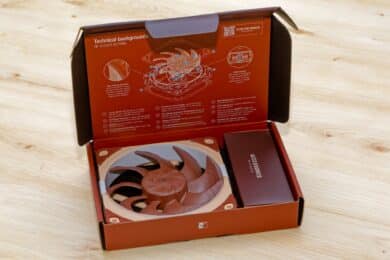 Noctua NF-A12x25 G2 in der Schachtel