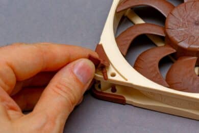 Silikonecke des Noctua NF-A12x25 G2