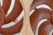 Zwei Noctua-Lüfter, Nahaufnahme