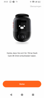 70mai Dash Cam 4K Omni App