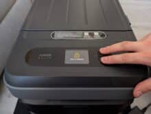 Display zeigt Kindersicherung erfolgreich aktiviert