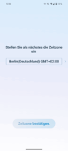 Ecovacs Home App Zeitzone-Einstellung für Deutschland Berlin GMT+02:00 beim Deebot X9 Pro Omni Setup