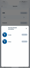 Ecovacs Home App YIKO-Sprachassistent Einstellungen mit deutschen Stimmen Amala und Killian für Deebot X9 Pro Omni