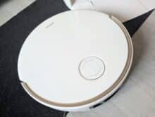 Oberseite des Mova V50 Ultra Complete mit versenktem Laserturm