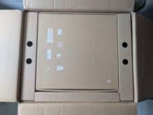 Kartoneinsatz mit Symbolen für Zubehörteile