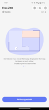 Narwal Freo Z10 App erklärt Kartierungsprozess für ganze Wohnung