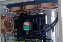 Noctua NF-A12x25 G2 auf einer AIO Wasserkühlung