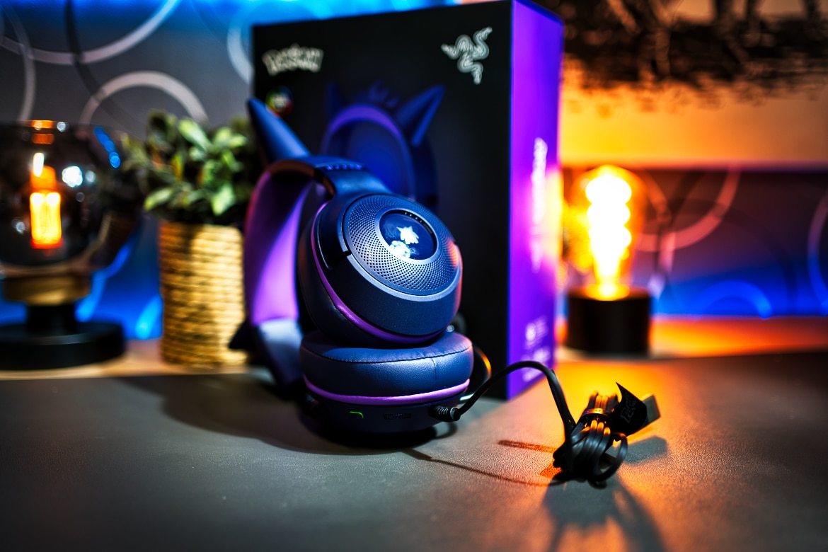 Razer Kraken Kitty V2 Gengar Edition Test