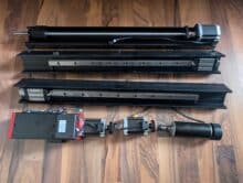 TwoTrees TTC-6050 Linearführungen für alle drei Achsen, Kugelumlaufspindel und 500W Spindel mit Haltersystem