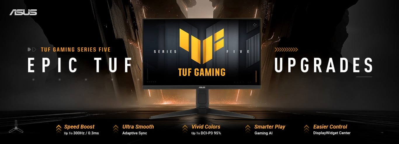 TUF Gaming Serie Fünf: